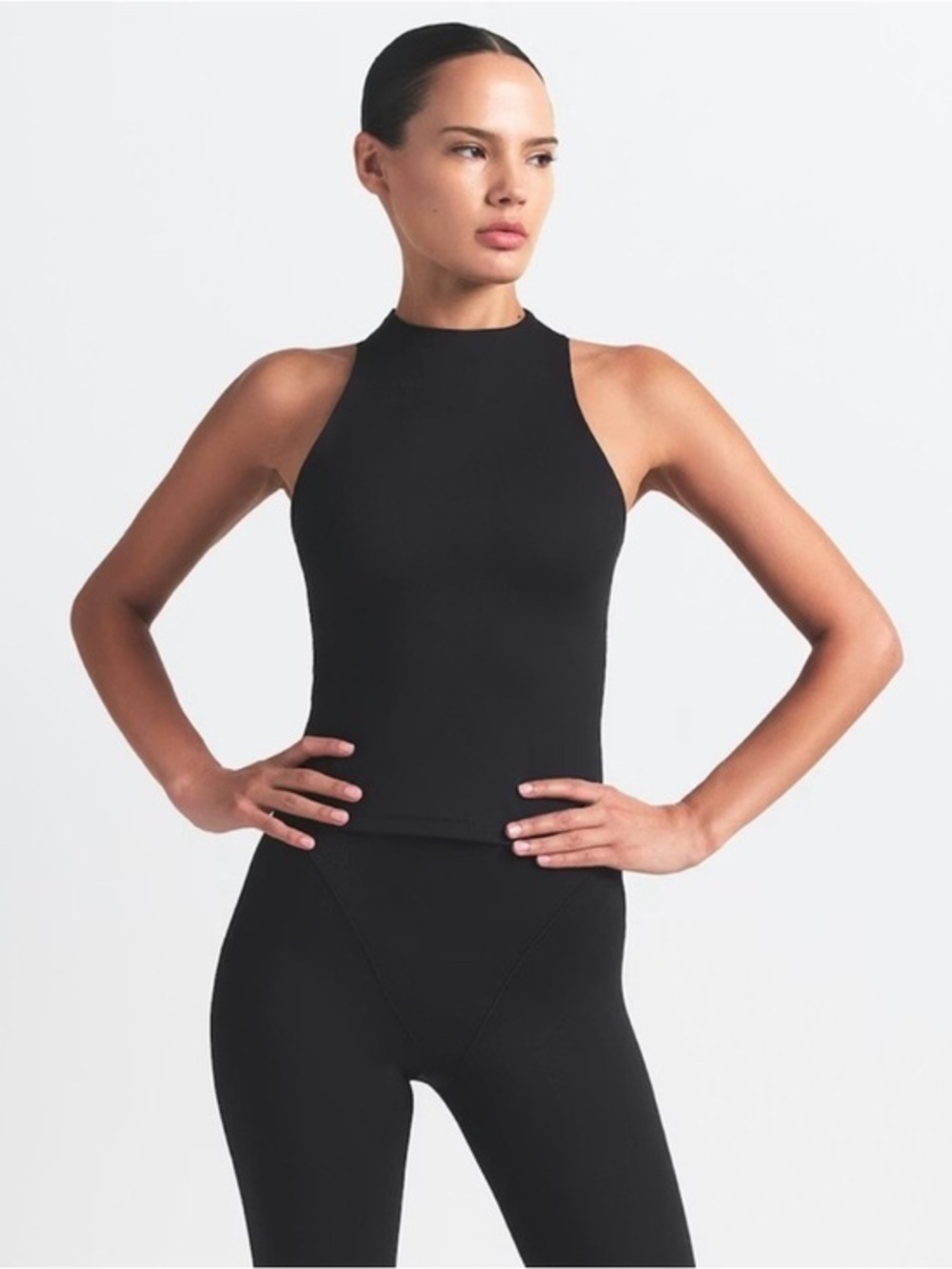 Skims x Nike Mock Neck Racer Tank
